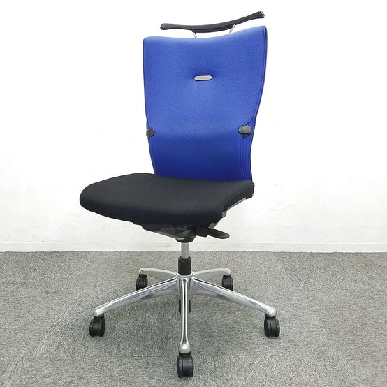 【中古】フィーゴ  CJ96ZS FAR4 オカムラ（okamura） 肘無ハイバックチェア