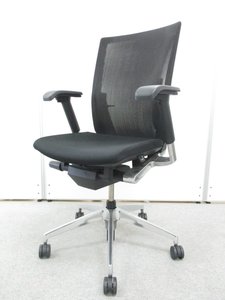 イトーキ｜ヴェント｜ブラック｜メッシュ｜可動【中古品】【新大阪】【北区】【淀川区】【北摂】【起業】【AM在庫】