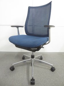 【着座姿勢を最適にサポート！】■コクヨ製　ベゼルチェア　肘付【ハイグレード】