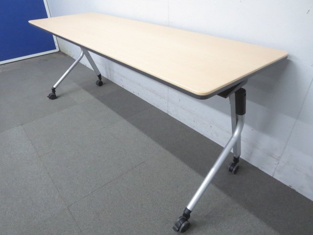 【中古】リネロ2　（Linello2） LD-620TN-WN　617-925 プラス（PLUS） スタックテーブル(長机/折りたたみ/会議用)