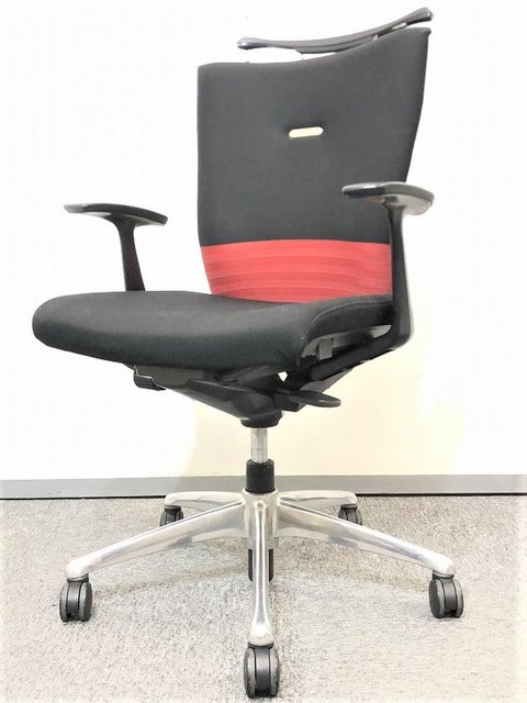 【中古】フィーゴ  CJ44BR-FAM9 オカムラ（okamura） 肘付ミドルバックチェア