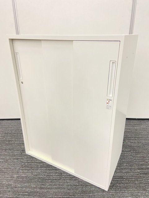 【中古】エディア  BWUH-HU358SAWN コクヨ（KOKUYO） ローキャビネット／引き違い