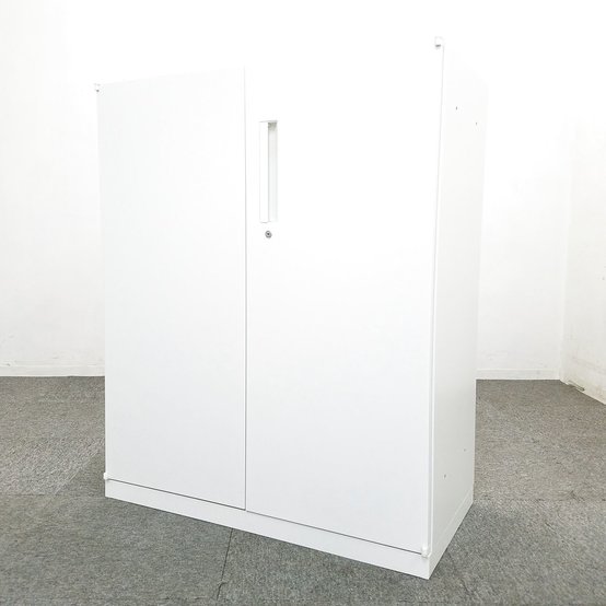 【中古】HS  ウチダ（UCHIDA) ローキャビネット／両開き