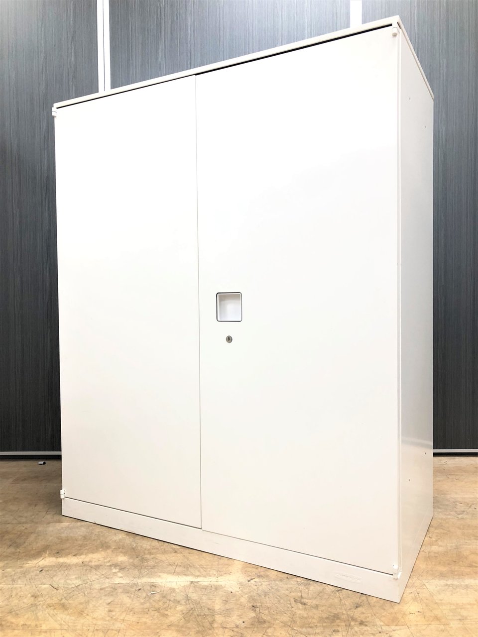 【2台入荷】革新的な取っ手が魅力!シンプルデザインの収納キャビネット【中古】【オフィス家具】【東京】【大阪】【愛知】【岐阜】
                        レクトライン 
                                    中古
            