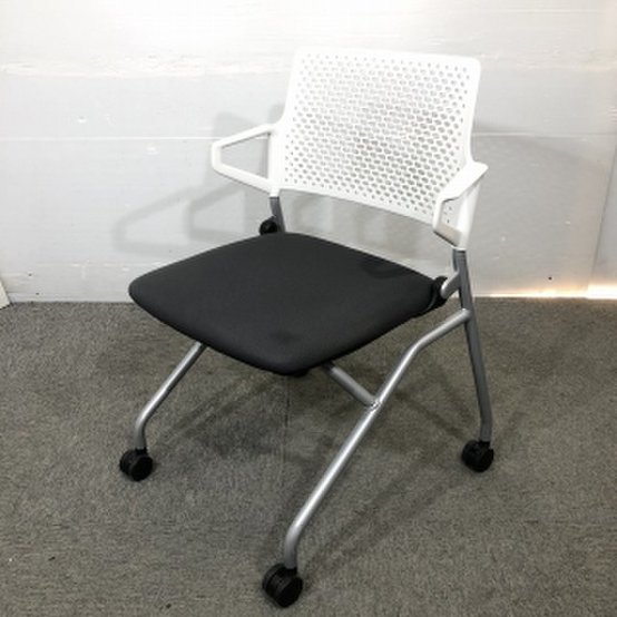 【中古】FM-345 FM-345WS ウチダ（UCHIDA) ネスティングチェア