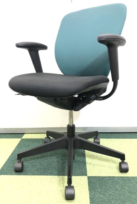 【中古】プラオ  KE-245GH イトーキ（ITOKI） 肘付ローバックチェア