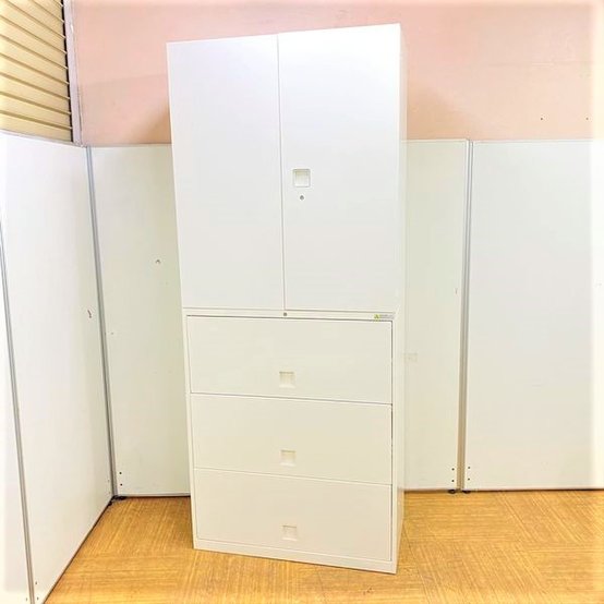 【中古】レクトライン   オカムラ（okamura） ハイキャビネット／その他