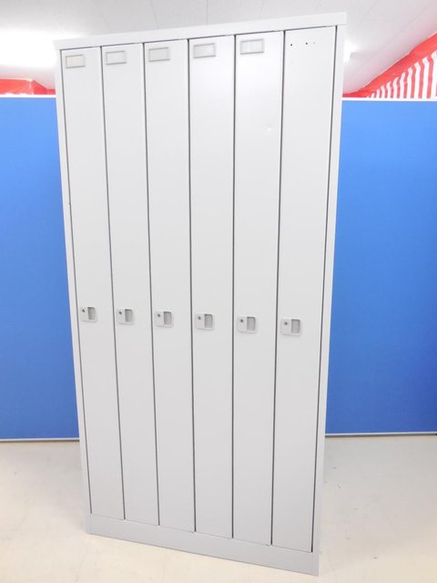 【中古】L型  HDL-0961SS-WE イトーキ（ITOKI） 6人用更衣ロッカー