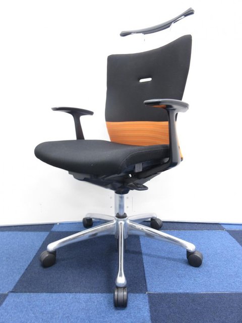 【中古】フィーゴ  CJ44BR-FAM8 オカムラ（okamura） 肘付ミドルバックチェア