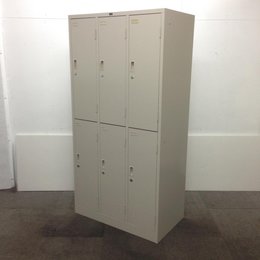 【2台入荷】ウチダ｜6人用ロッカー｜更衣室の必需品！省スペース化にも役立ちます！【関西在庫数ナンバーワン】