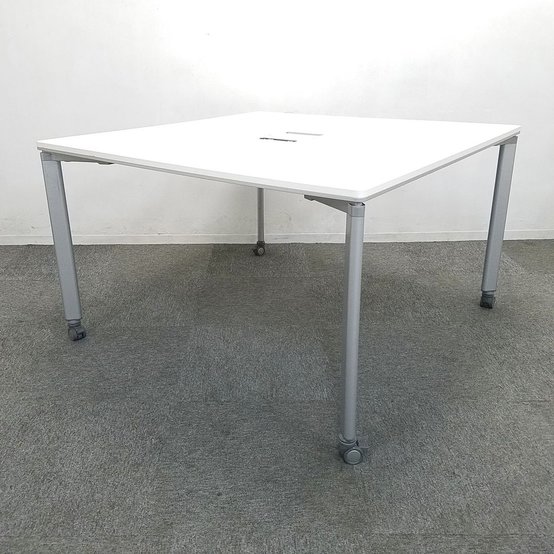 【中古】ワークソート  SDT-WS1212PAW コクヨ（KOKUYO） ミーティングテーブル（会議机）