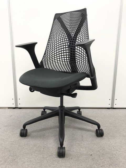 【中古】セイルチェア   Herman Miller（ハーマンミラー） 肘付ハイバックチェア