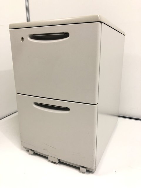 【中古】SD  DS32XJ-Z421 オカムラ（okamura） ワゴン2段