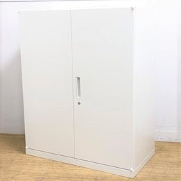 【新品オフィス家具】【鍵付キャビネット】【ナイキ　CWtype】【国産】【ホワイト】