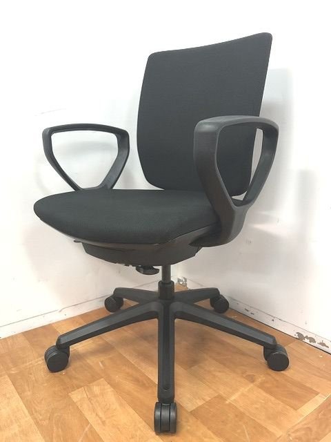 【中古】LBIS 61F ライオン 肘付ローバックチェア