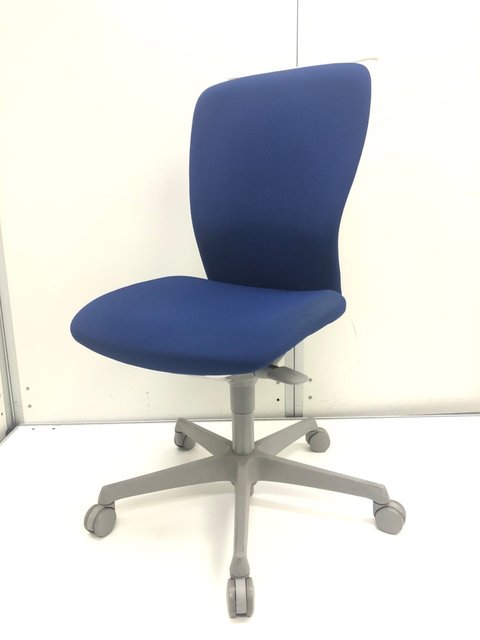 【中古】スラート   オカムラ（okamura） 肘無ハイバックチェア