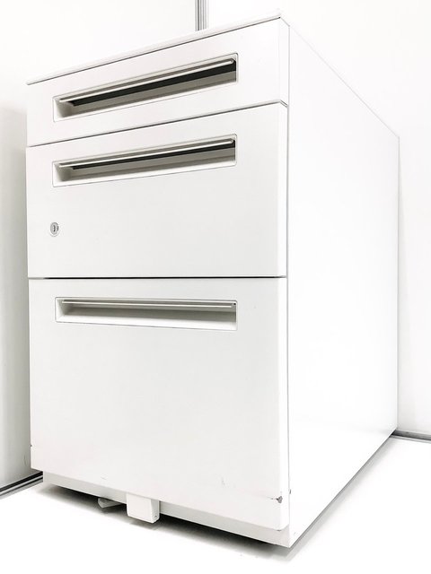 【中古】STワゴンシリーズ   ウチダ（UCHIDA) ワゴン3段