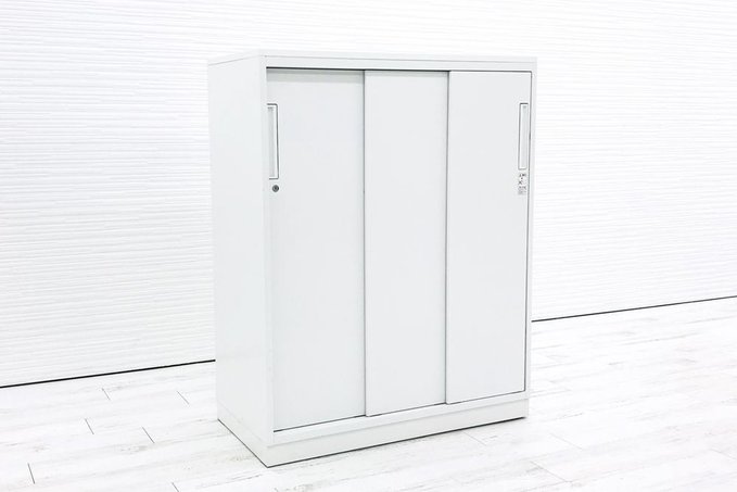 【中古】エディア   コクヨ（KOKUYO） ローキャビネット／引き違い