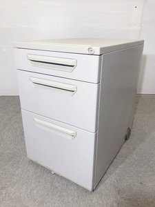 【3段ワゴン】【ウチダ製】【NEXシリーズ】【16台入荷】【ニューグレー】【ロット入荷】【福岡倉庫在庫】