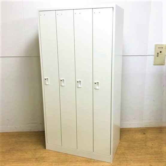【中古】FZ  4574FZ-ZA75 オカムラ（okamura） 4人用更衣ロッカー