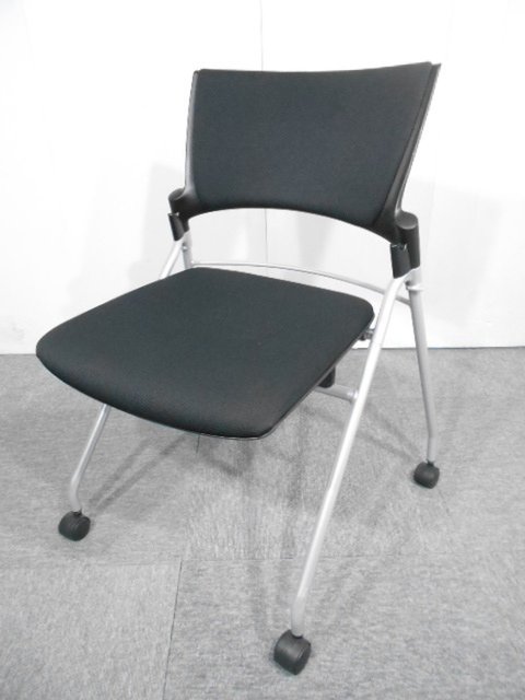 【中古】マノス  KLC-340GB-T1T1 イトーキ（ITOKI） ミーティングチェア