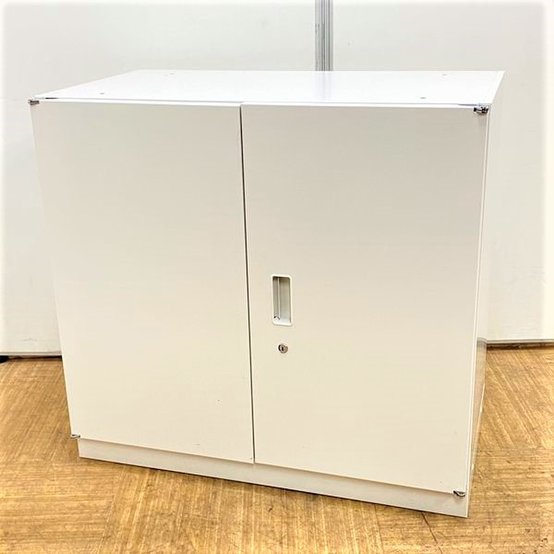 【中古】シンライン  HFM-068HS-W9 イトーキ（ITOKI） ローキャビネット／両開き