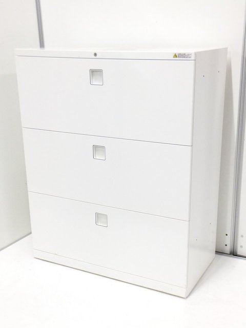 【中古】レクトライン   オカムラ（okamura） ローキャビネット／ラテラル