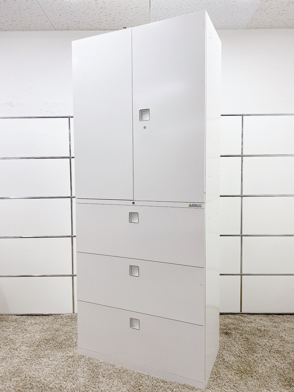 【待望の入荷！】ファンが多いレクトラインシリーズ/4方向から開けれる/ホワイト色
                        レクトライン 
                                    中古
            