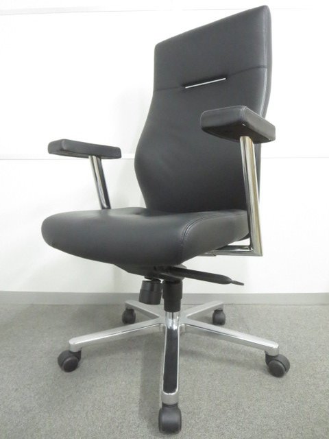 【中古】FURSYS　CH3200Z CH3200Z-L096 ウチダ（UCHIDA) 肘付ハイバックチェア