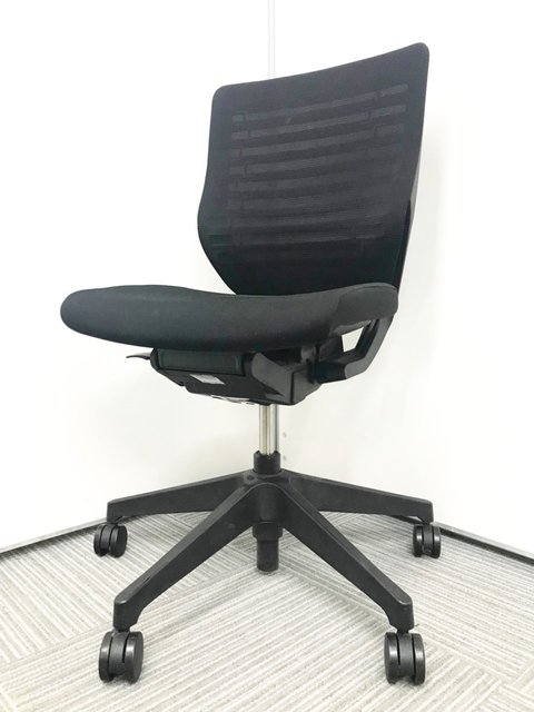 【中古】エピオス  KE-460GB-T1T1T1 イトーキ（ITOKI） 肘無ローバックチェア