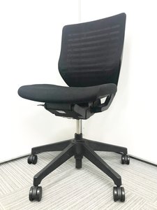 【ブラック】【20脚ロット】【イトーキ製】【エピオス】【メッシュ】【コストパフォーマンス◎】【肘無】【ローバック】