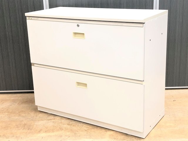 【中古】シンライン  HTS-069AD-W9 イトーキ（ITOKI） ローキャビネット／ラテラル