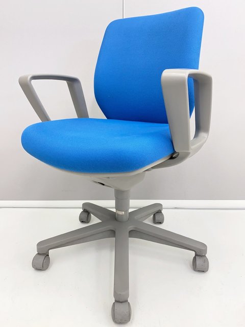 【中古】セディスタ  CRS-G420F3 コクヨ（KOKUYO） 肘付ローバックチェア