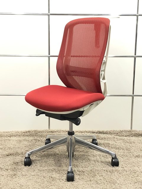 【中古】シルフィー（メッシュ）   オカムラ（okamura） 肘無ハイバックチェア
