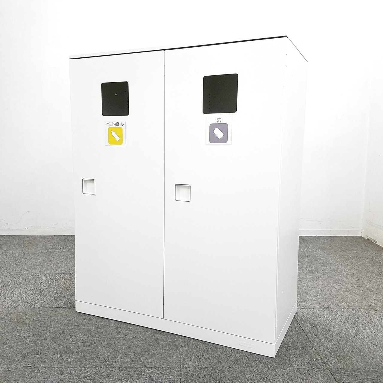 【1台入荷】ゴミ箱入荷！中古　ダストボックス　カフェ　レクトライン　ホワイト　お洒落　デザイン
                        レクトライン 
                                    中古
            