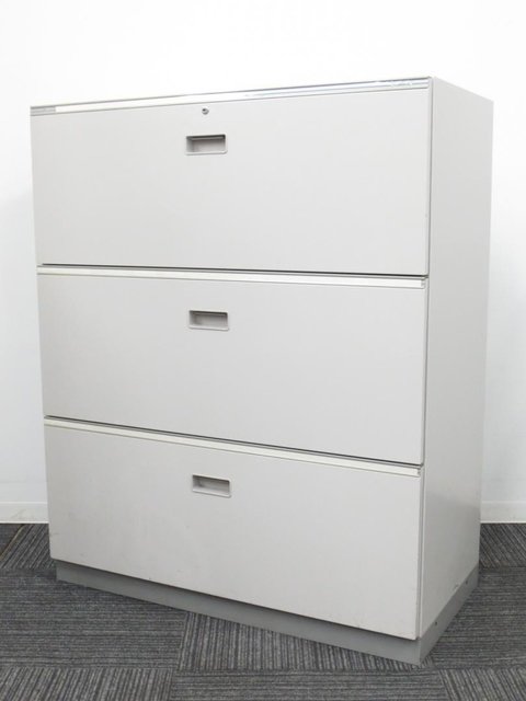 【中古】シンライン  HTM-109AAS-WE イトーキ（ITOKI） ローキャビネット／ラテラル