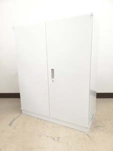 【大人気ホワイト！】内田洋行製/BEシリーズ/両開き(観音開き)/ホワイト色★