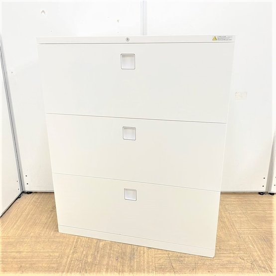 【中古】レクトライン   オカムラ（okamura） ローキャビネット／ラテラル