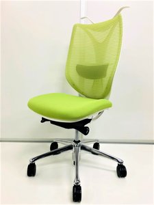 【前傾サポートの代表】オカムラ製サブリナ/ランバーサポート/コートハンガー付き