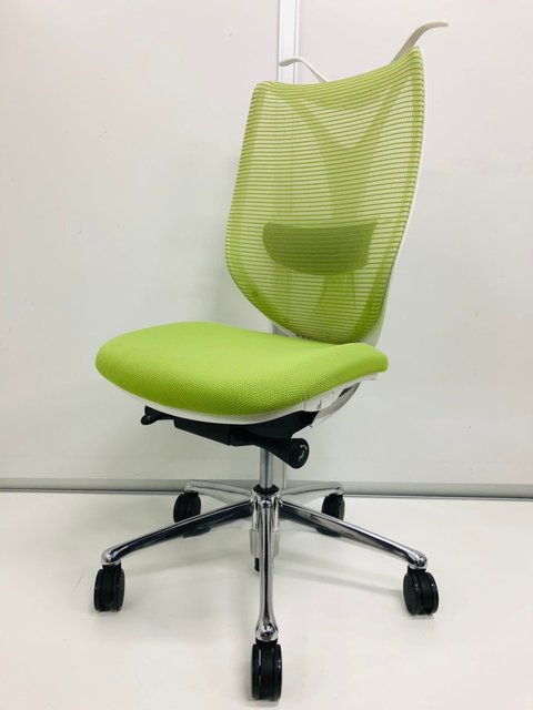【中古】サブリナ  C834BY FSZ6 オカムラ（okamura） 肘無ハイバックチェア