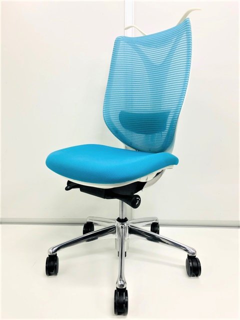 【中古】サブリナ  C833BW FSY5 オカムラ（okamura） 肘無ハイバックチェア