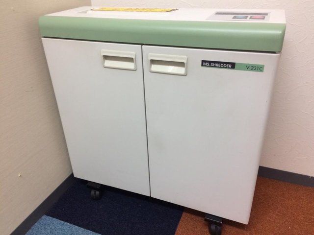【中古】Vシリーズ  明光商会 シュレッダー