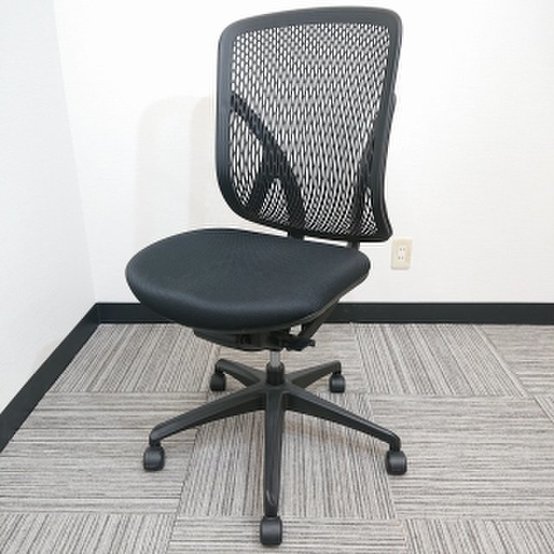 【中古】イエラ   イナバ（INABA) 肘無ハイバックチェア