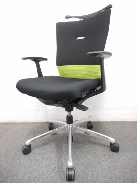 【中古】フィーゴ  CJ44BR-FAM6 オカムラ（okamura） 肘付ローバックチェア