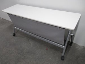 在庫入れ替えセール！【定価約8万円】　幕板付きサイドスタックテーブル！　ミーティング　会議　収納　入替　起業　