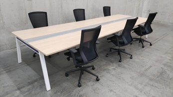 【2018年製！！6人用！！大量入荷！！入れ替えや起業におすすめです！！レイアウト作成もお任せください！！】【倉庫在庫品】■マニフォールド■オカムラ