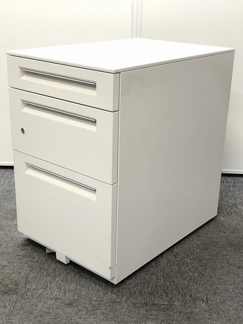 【中古】STワゴンシリーズ  5-118-5010 ウチダ（UCHIDA) ワゴン3段