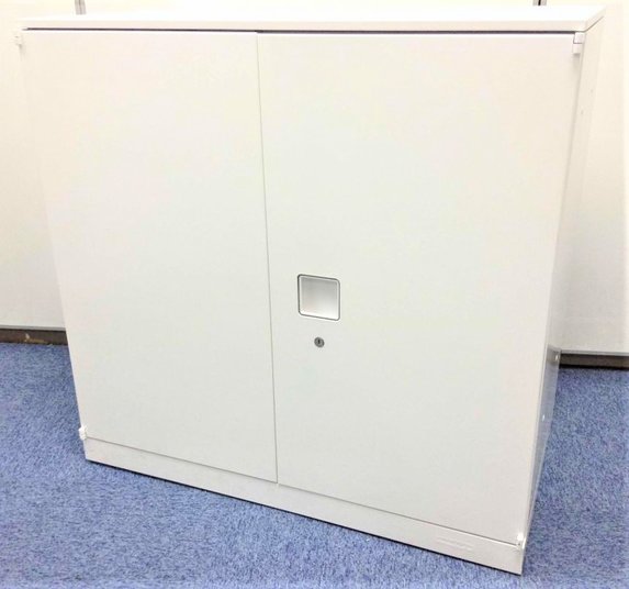 【中古】レクトライン  4H311F-ZA75 オカムラ（okamura） ローキャビネット／両開き