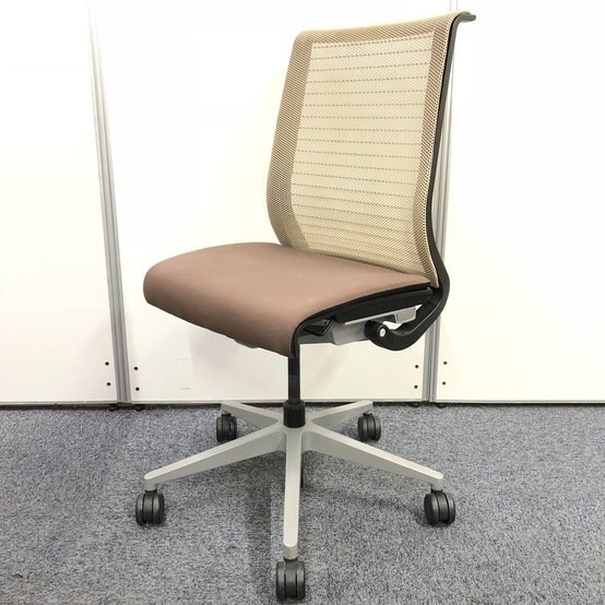 【中古】シンクチェア（2014年以前モデル）   Steelcase（スチールケース） 肘無ハイバックチェア