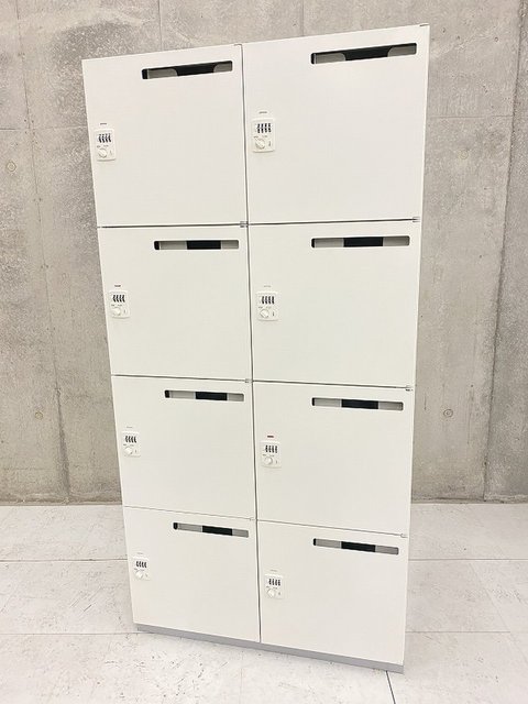 【中古】その他シリーズ  ウチダ（UCHIDA) 8人用更衣ロッカー